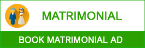 Book Matrimonial Ad in mumbai
