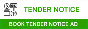 Book Tender Notice Ad in mumbai